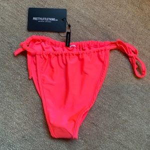Pretty Little Thing Neon Pink Bikini Bottom